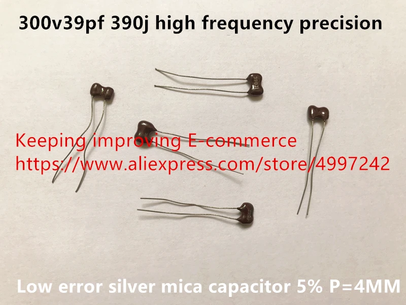 Оригинальный новый 100% 300v39pf 390j высокочастотный точный низкочастотный Серебряный