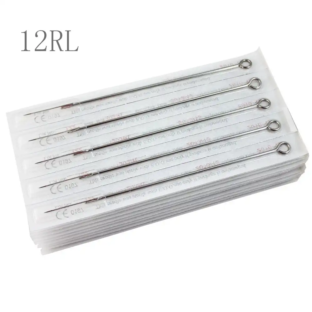 50pcs Professional Tattoo Needle 12rl Disposable Sterilze Tatoo Needles 12 Round Liner Needles To Tattoo Supplies Free Shipping Professional Tattoo Needles Tattoo Needlestatoo Needle Aliexpress [ 1000 x 1000 Pixel ]