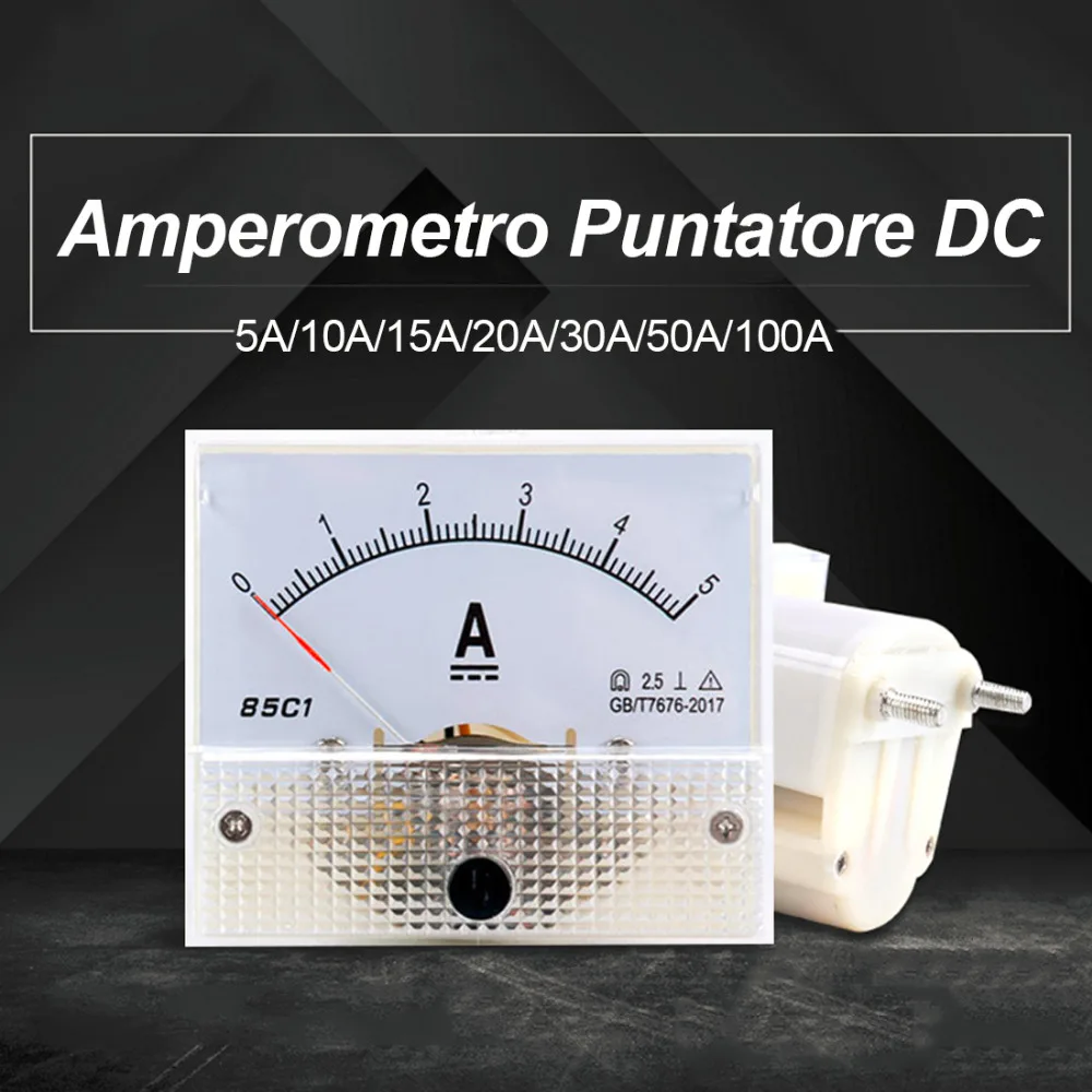 Amperometro Analogico Da 0-100uA Per Batterie E Impianti Elettrici - Strumento Di Precisione - Foto 13