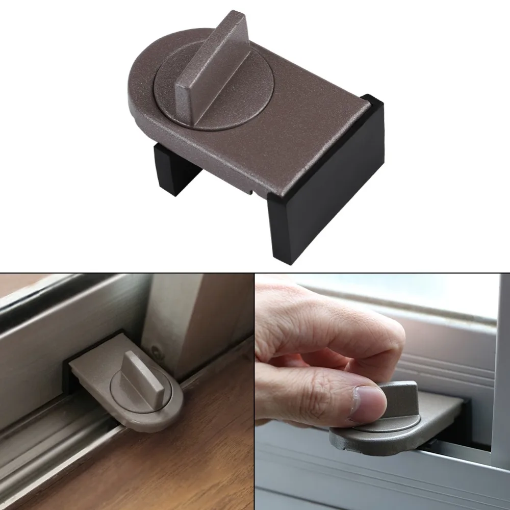 Kids Sliding Window Lock baby child infant Safety Adjustable Sliding