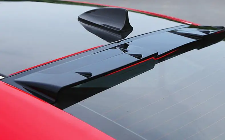 Для Mazda 3 Axela спойлер на крыше- ABS Материал заднее крыло автомобиля праймер цвет задний спойлер для Mazda 3 Axela спойлер