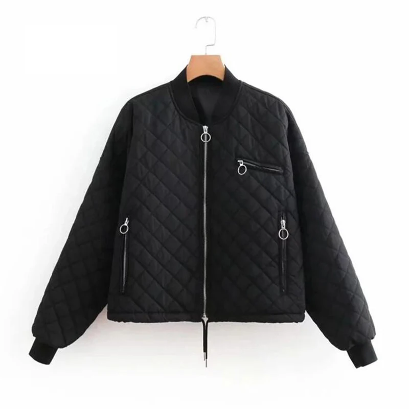 

women Female Lingge Coat women's windbreaker Jacket Winter female jacket Parka Black Army Green Warm Parka winter jacket