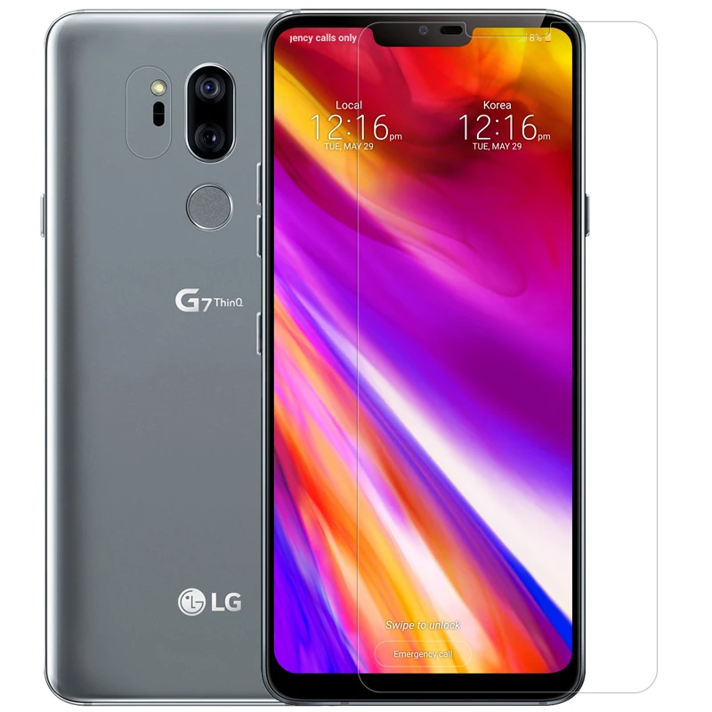 Nillkin для LG G7 ThinQ Закаленное стекло-экран протектор удивительный 9H+ Pro против царапин для LG V20 G6 Q7 G7 ThinQ Nilkin 2.5D стекло