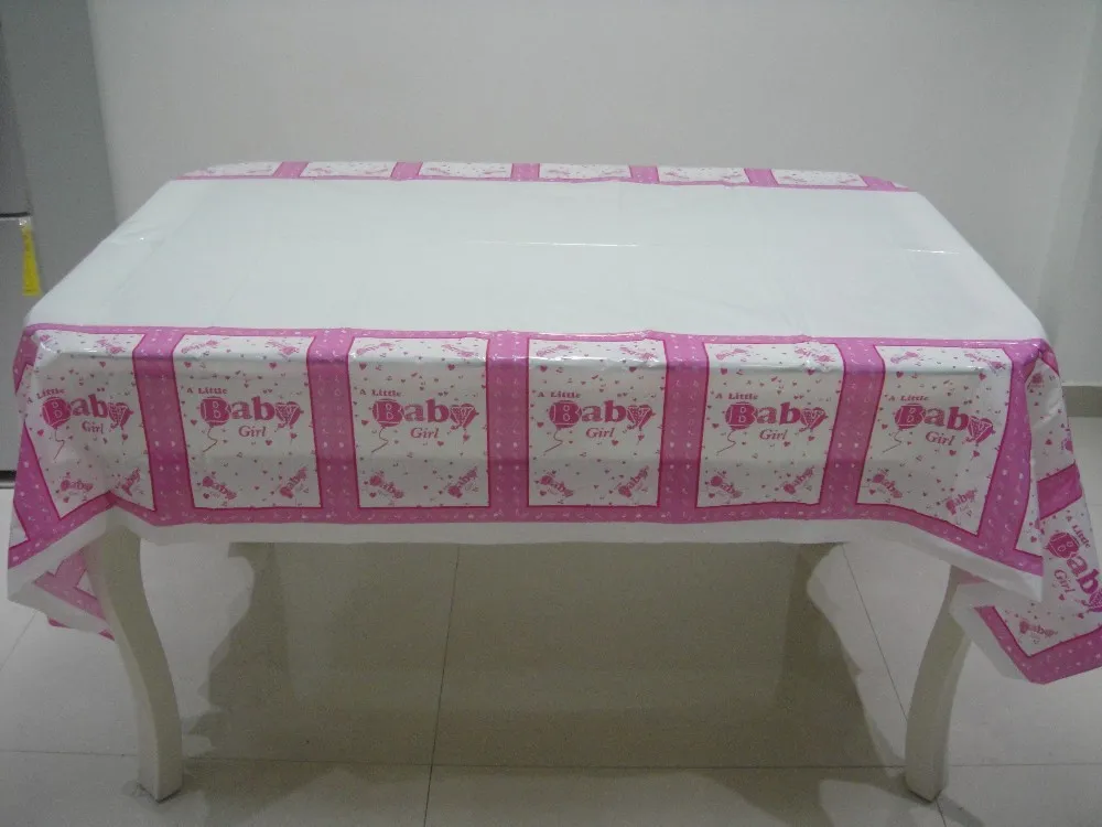 2PCS 1.8*1.08m Little Baby Girl Boy theme PE Table Cloth kids birthday party decoration tablecover Event Supplies 2PCS 1.8*1.08m Little Baby Girl Boy theme PE Table Cloth kids birthday party decoration tablecover Event Supplies