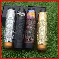 electronic cigarette ARES mechanical mod KIT 26650 battery steel and brass vape mods vaporizer mech Mod box mod vs zeus dual/sob