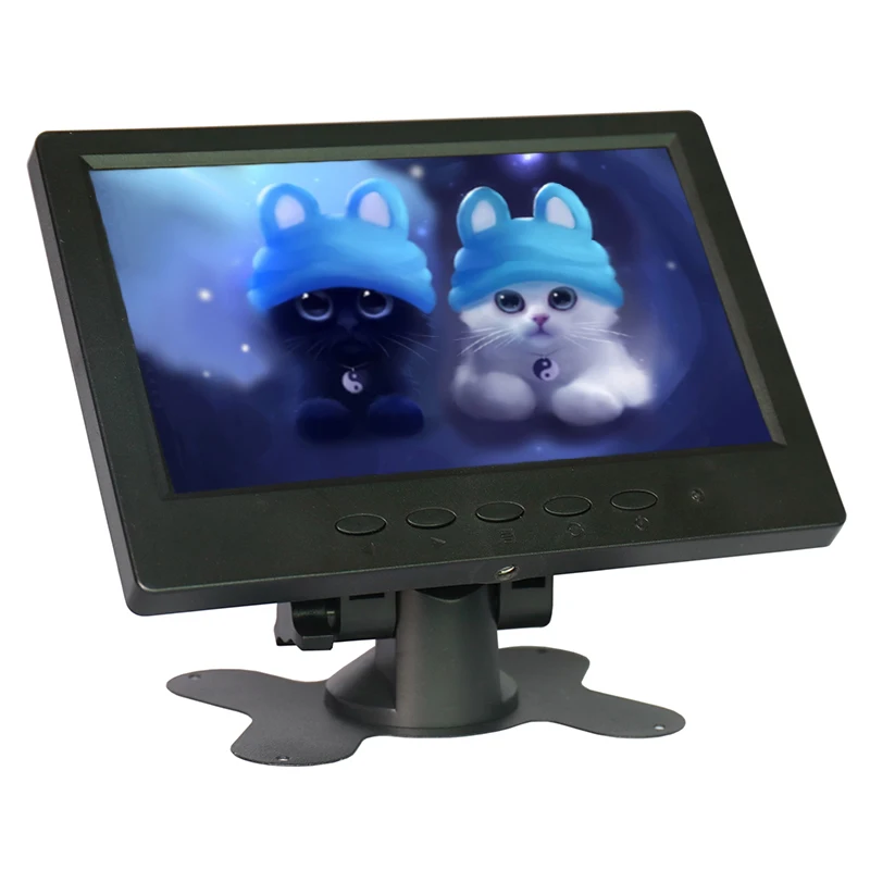 7 inch 1024x600 industrial LCD monitor HDMI HD AV VGA input screen computer monitor Car Backup Reverse With AV/BNC/VGA/HDMI/USB 7 inch 1024x600 industrial LCD monitor HDMI HD AV VGA input screen computer monitor Car Backup Reverse With AV/BNC/VGA/HDMI/USB