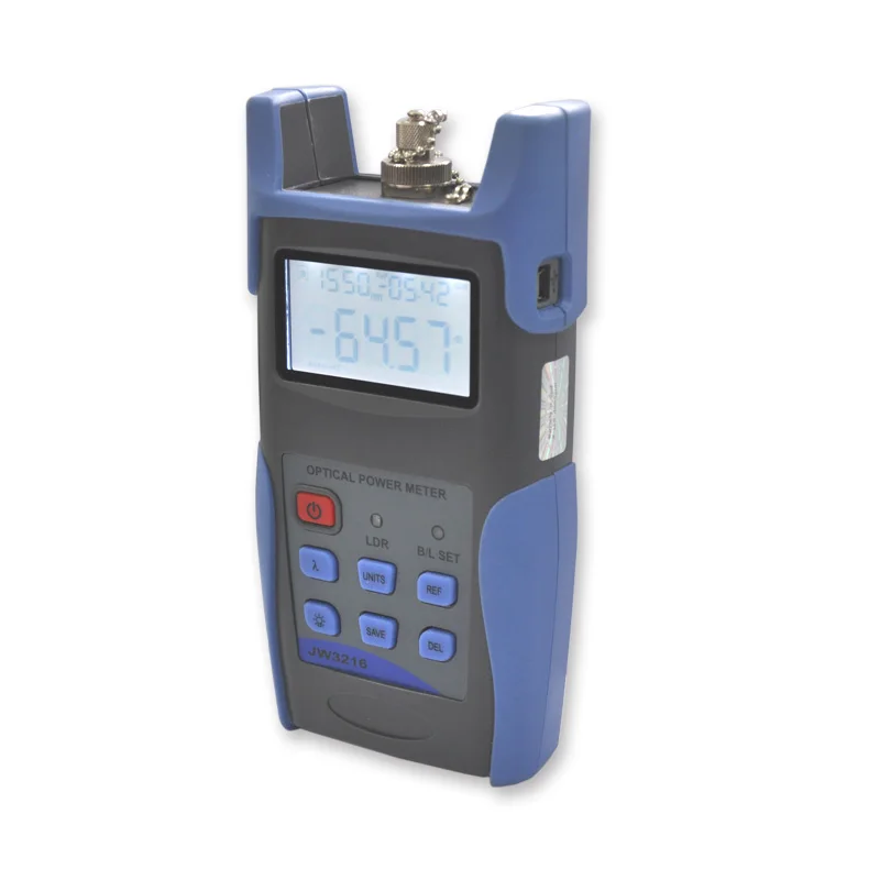 

JW3216 Handheld Multifunction optical Power Meter USB communication function