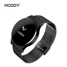 XGODY RH10 модный смарт-браслет, шагомер в реальном времени монитор сердечного ритма фитнес-трекер Браслет «Умные» часы для iOS Android Reloj