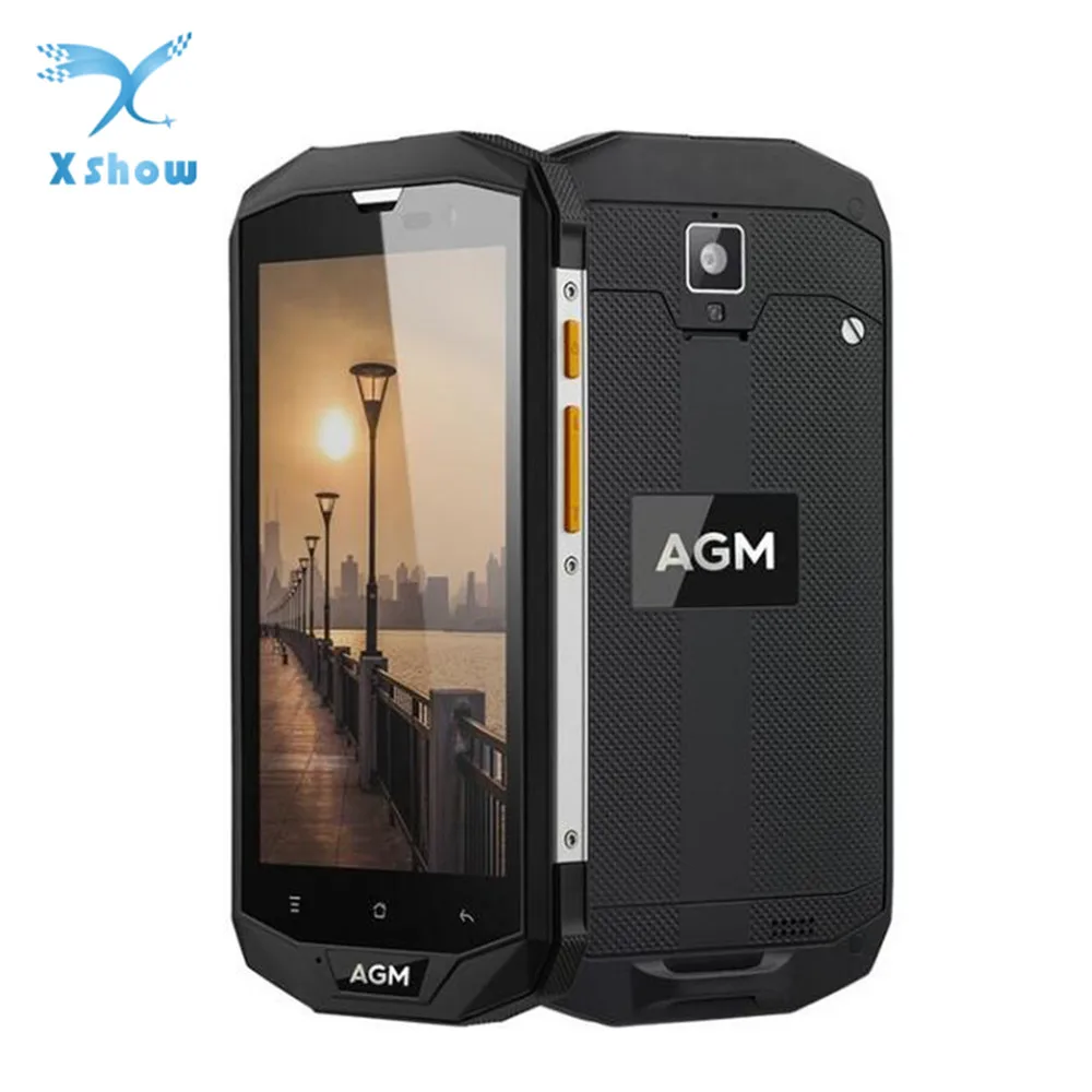 

Original AGM A8 EU 4GB RAM 64GB ROM 5.0"HD Shockproof Waterproof Phone IP68 Qualcomm MSM8916 Quad Core 13.0MP 4050mAh NFC OTG