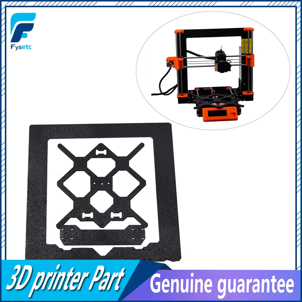 Клонированный Prusa i3 MK3 рамка из алюминиевого сплава+ Y каретка+ передняя с задней пластиной Набор для Prusa i3 части 3d принтера