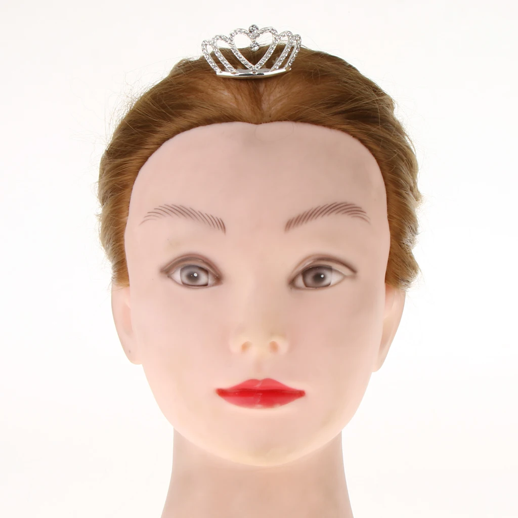 Mini Rhinestone Tiara Flower Girl Wedding Birthday Princess Crown 