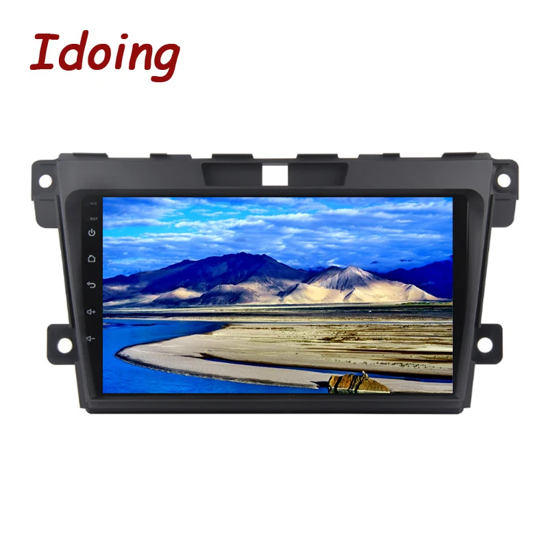 Excellent Idoing 1Din 2.5D IPS Screen Car Android8.0 Radio Vedio Multimedia Player Fit Mazda CX-7 CX 7 CX7 4G+64G GPS Navigation Fast Boot 4