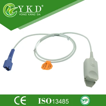 

5pcs/lot Free shipping Adult finger clip spo2 sensor for oximax monitor ,9pin 1m medical accessories