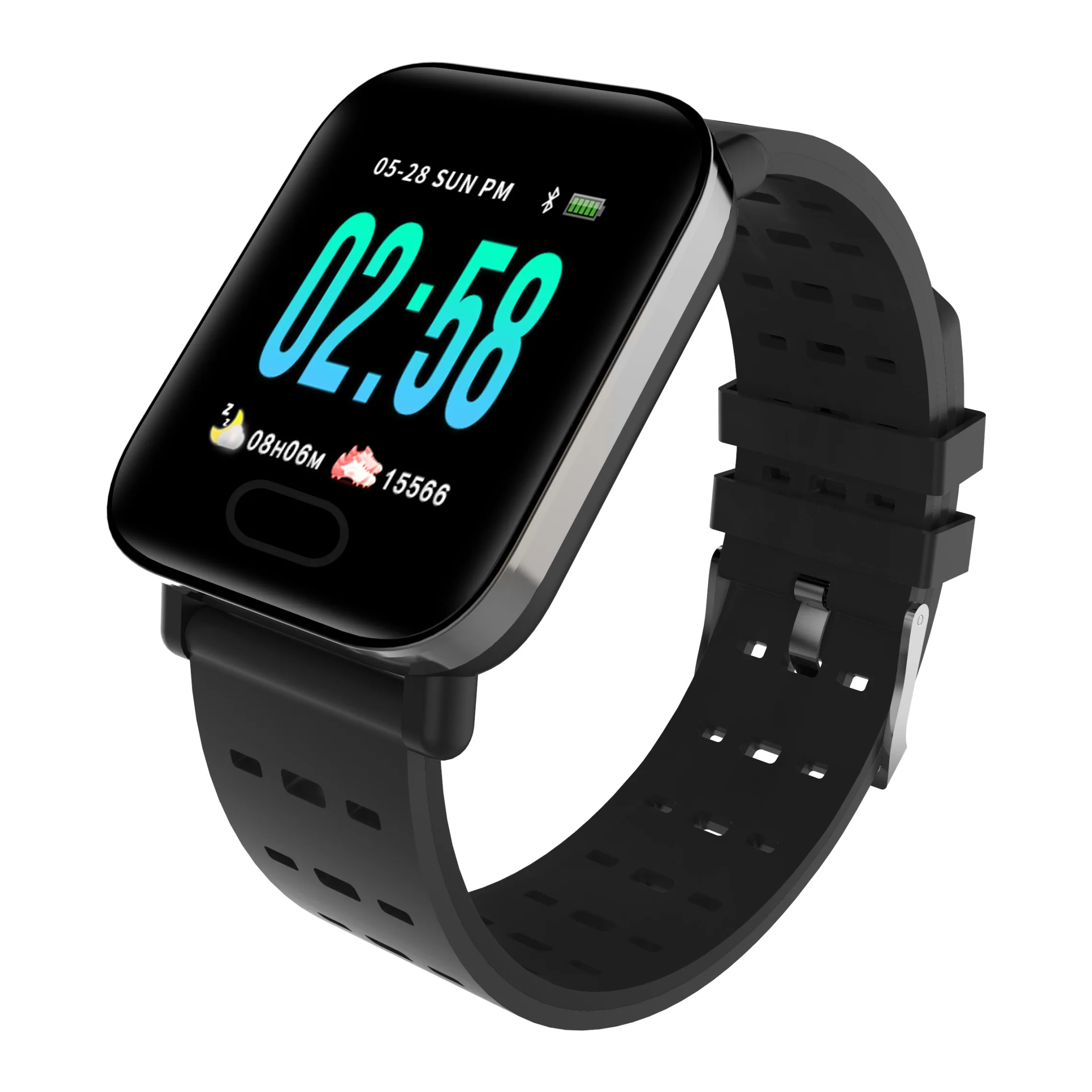 

Caring for Parents Smartwatch Accelerometer Sedentary reminder Heart rate blood pressure oximetry monitoring Raise hand brighten