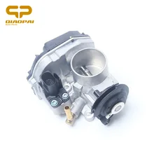 Throttle Body Seat Bora Golf Polo 4 1J 1.4 16V 030133064F 030 133 064F 408237130004Z 408237130004 Throttle Bodies Assembly 44mm electronic throttle body case for audi seat skoda vw polo 1 2 1 4 16v 408238321006z 036133062l