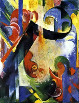 

Modern abstract painting on oil canvas for home decor and wallpaper
