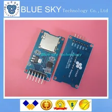 20 шт./лот Карта Micro Sd мини TF card reader модуль SPI интерфейсы с чип преобразователь уровня для arduino