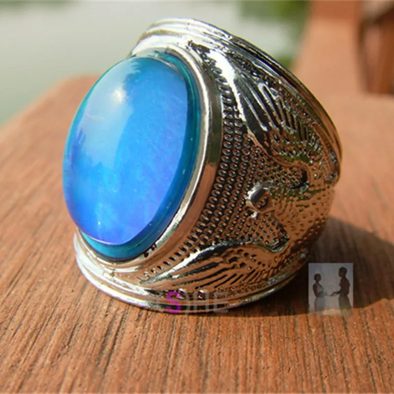 Кольца для мужчин меняющие цвет|feeling ring|mood ring colormood |