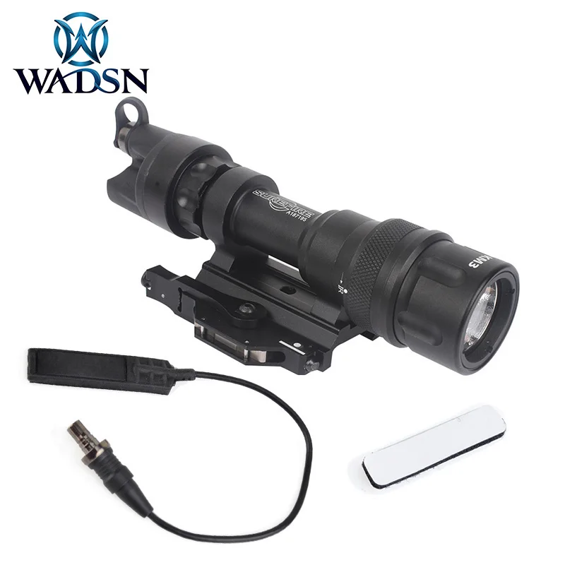 

M952V Tactical Weapon Flashight 380 Lumen and Softair Wireless Remote Control Tail Cap EX192