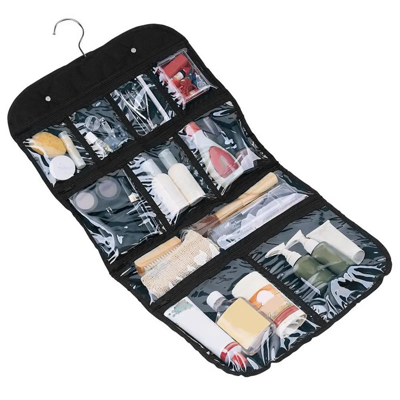 

Travel Pouch Waterproof Portable Toiletry Bag Women Cosmetic Organizer Pouch Hanging Cute Wash Bags Makeup Bag