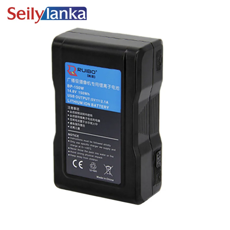

For SONY 10400mAh bp-150w battery pdw-850 dsr-650p broadcast camera battery v-type port HDW-800P PDW-850 DSR-250P DSR-600P DSR-6
