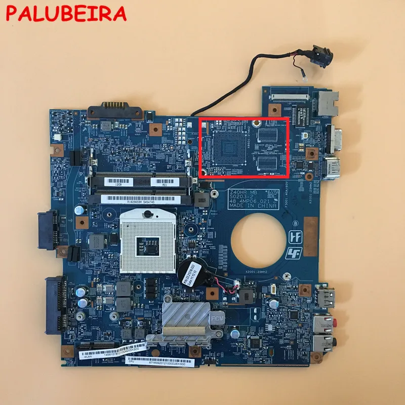 PALUBEIRA высокое качество Мб A1829659A для Sony Vaio VPC-EG VPCEG серии MBX-250 Материнская плата