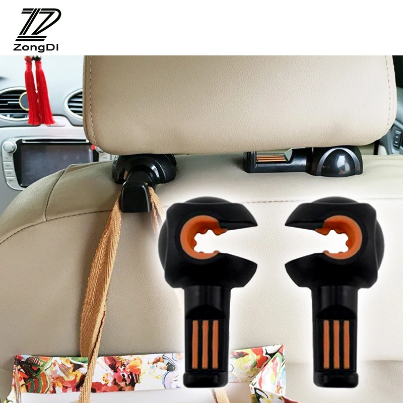 

ZD 1Pc 3R car seat back hook Can be hidden For Hyundai i30 solaris Skoda octavia Suzuki grand vitara Volvo s60 xc60 Accessories