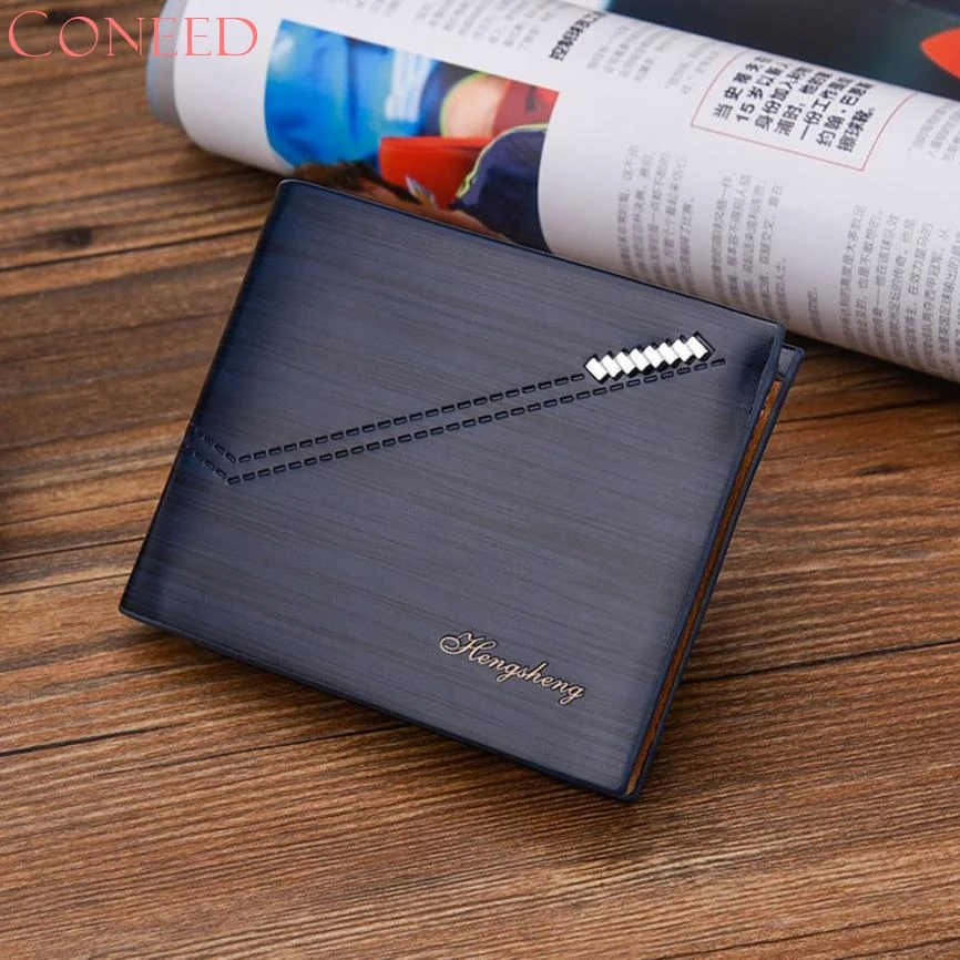CONEED Fashions Wallets Charming Nice Men RFID Blocking Short Leather