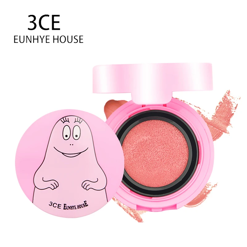 

3ce Eunhye House Makeup Air Cushion Blush Maquiagem Base High Quality Face Blusher Bronzer Mineralize Cheek Smooth Blush Palette