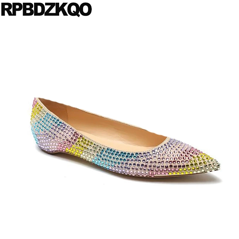 Женские туфли на плоской подошве с острым носком|slip on flats|slip onshoes european |