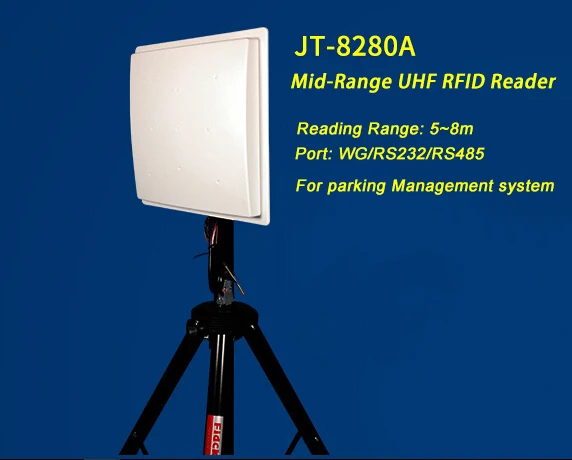 2 шт. фиксированной станции тег здания читатель Середина-Диапазона UHF RFID Card Reader пассивный для Smart парковка Системы