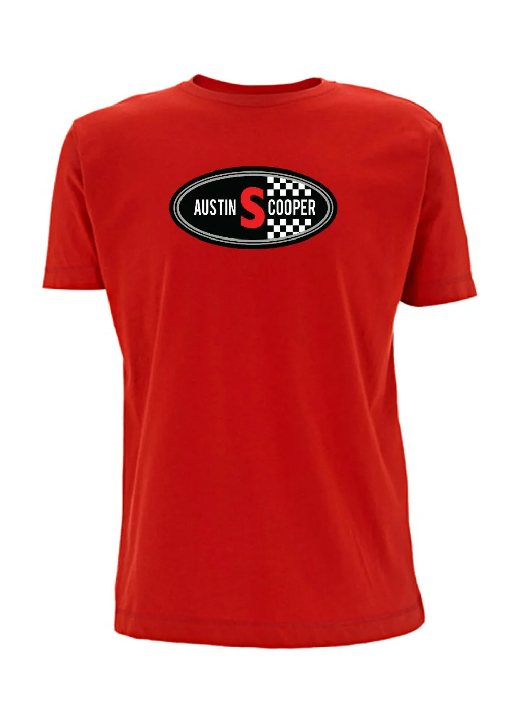 

Mk1 Austin Mini Cooper S T Shirt Bonnet Badge Emblem Classic Italian Job 2019 New Arrival Casual Men Clothing Nerd T Shirts