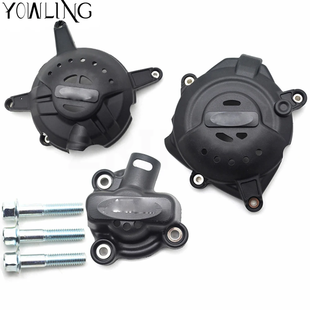 

Motorcycle Engine Stator Crank Case Guard Cover Protector For Yamaha YZF R3 YZFR3 2015-2016 Stator Crash Pad Slider Protector