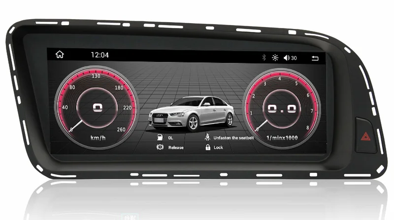 Автомобильный мультимедийный плеер Android 7 1 2 + 32 ГБ для Audi Q5 2008 2017 с MMI GPS навигацией