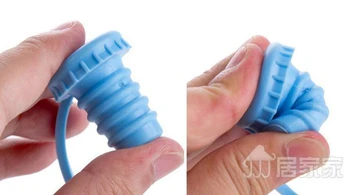 

Free Shipping+Wholesale Anti-lost Silicone Hanging Button Wine Plug Bottle Cap Cover Kitchen Tool,500pcs/lot