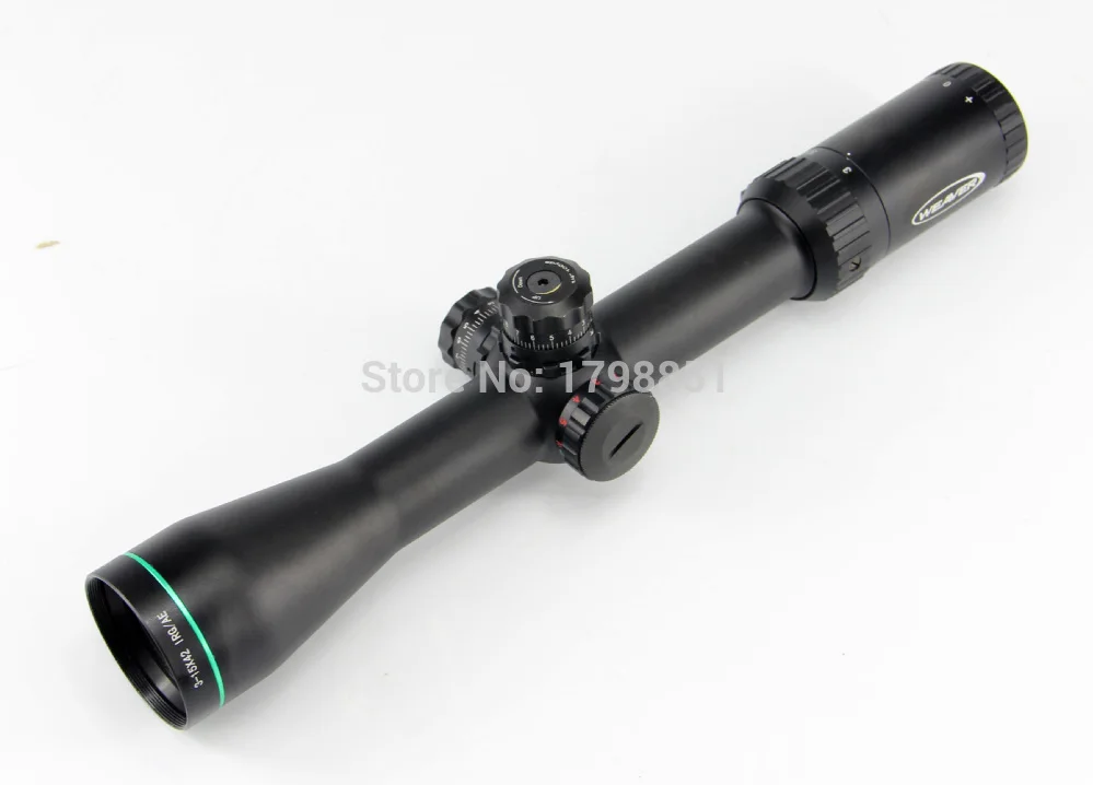 

Free Shipping 3-15x42 IR/AE Dual-X Red Mil Dot Hunting Rifle Scope Airsoft GunSight One-piece Tube Tactical Riflescope