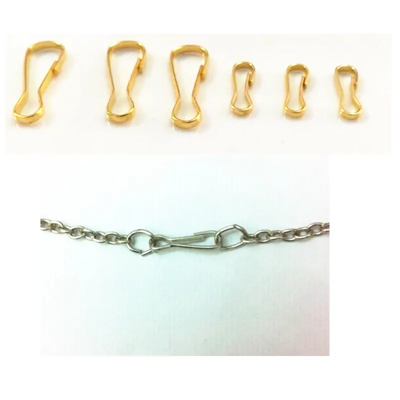 11 мм ожерелье застежка браслет Пряжка DIY Ювелирные изделия фитинги оптом 100 шт