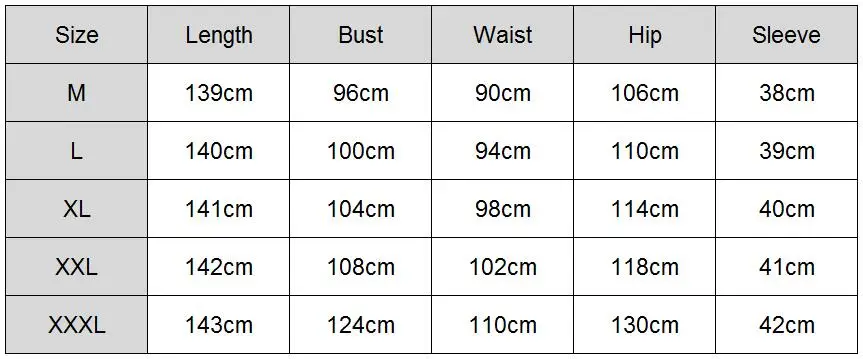 Size Long