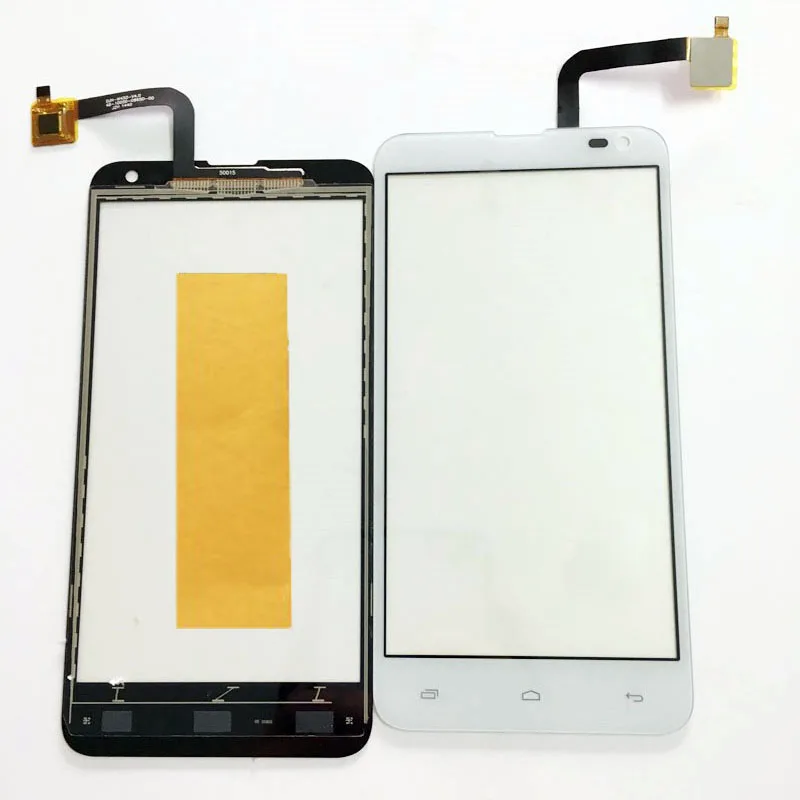 

White Black Touch Screen For Fly IQ4514 Quad evo tech 4 quad Touch Screen Digitizer Front Glass Replacement Touch Screen