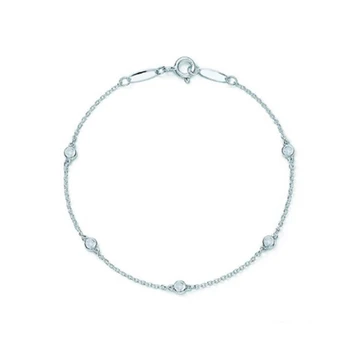 

SHINEXIN 1:1 S925 Sterling Silver Original TIFF High Quality Personality Round Bracelet Women Fine Fashion Jewelry