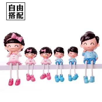 

Home Living Room Cartoon Character Resin Hanging Doll Room Interior Desktop Decoration Small Decoration Creativity
