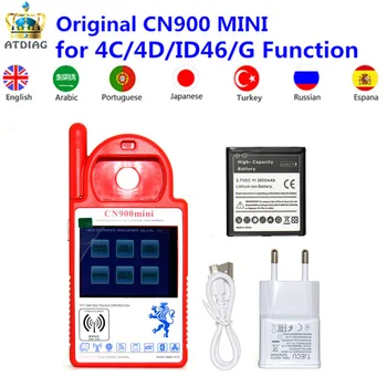 

Original CN900 Mini Transponder Key Programmer Firmware Version V1.32.2.19 for 4C 46 4D 48 G Chips
