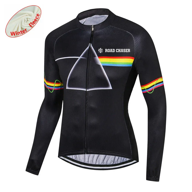 Download 2018 Winter Thermal Fleece Men Bicycle Long Sleeve Cycling ...