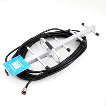 GSM Yagi 900 МГц Антенна внешняя наружная антенна 850 МГц внешняя направленная антенна с N мужской 10 м кабель для GSM CDMA повторителя