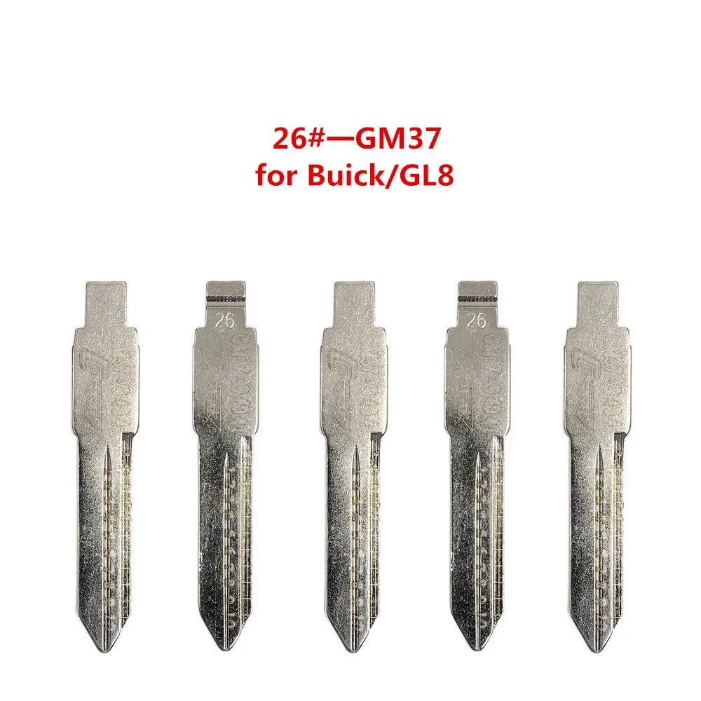 SCOONN 10 шт. весы mark key blade NO.26 GM37 слесарные инструменты для транинга ключи автомобиля