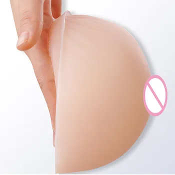 

1600g Adhesive water drop Medical Grade Silicone Breast Forms Fake Boobs Enhancer for Crossdresser Transvestite user CD cosplay