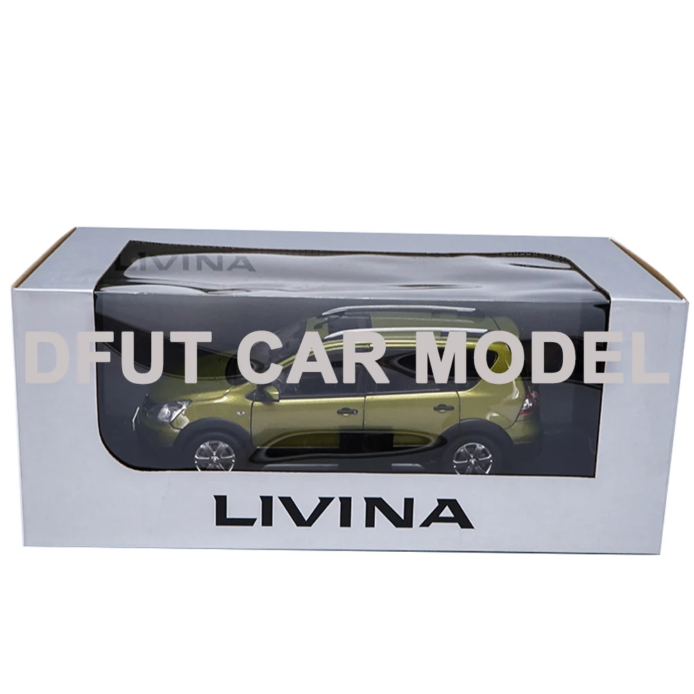 1:18 Масштаб сплава игрушка с инерционным механизмом транспортных средств Nissan Livina модель автомобиля Детские машинки авторизованный детские игрушки