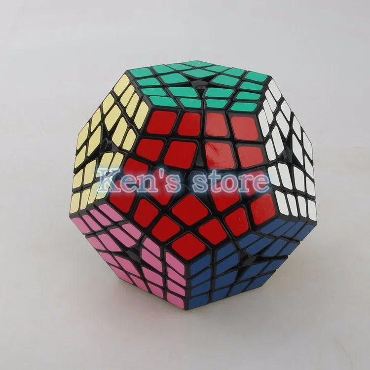 Shengshou Mestre Kilominx Cubo Mágico Profissional 4x4x4 Pvc & Matte Stickers Megaminx Enigma Velocidade Brinquedos Clássicos New 5 High Quality cubo megaminx