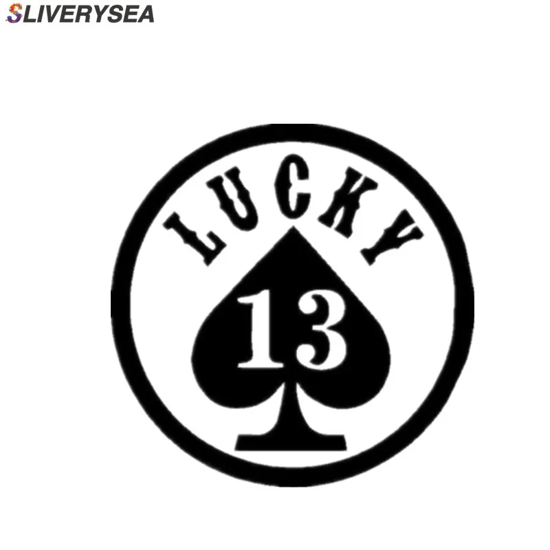 

SLIVERYSEA Arras Casino lucky number Car Stickers Vinyl Decal Auto Decoration Glue Sticker For VW Opel Opening Security Door