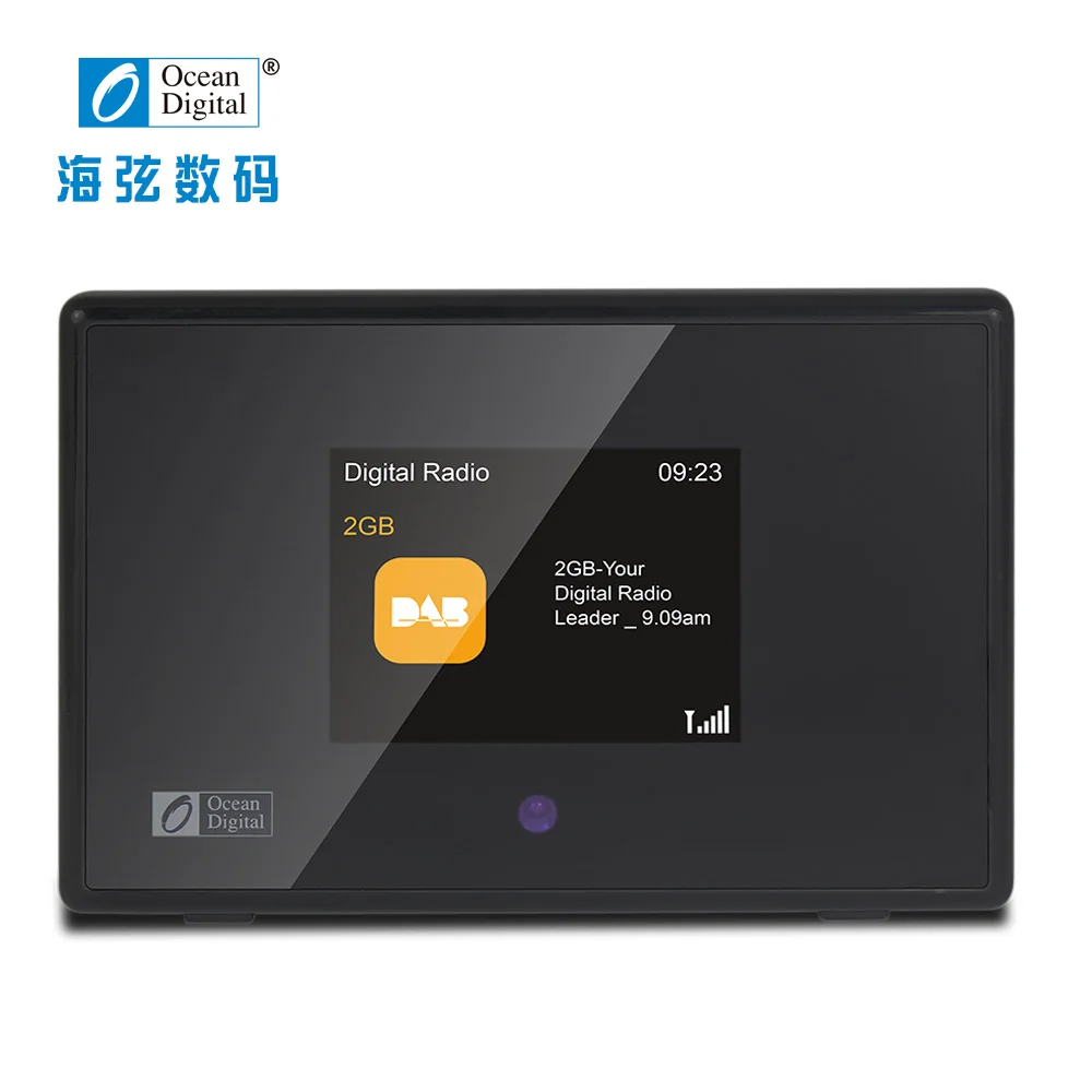 Ocean Digital DAB 01C8 + FM BT Bluetooth Oclok радио передатчик многоязычное меню только линейный